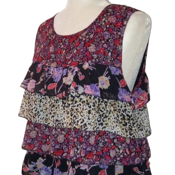 Mix Match Pattern Top - Picture 3 of 3